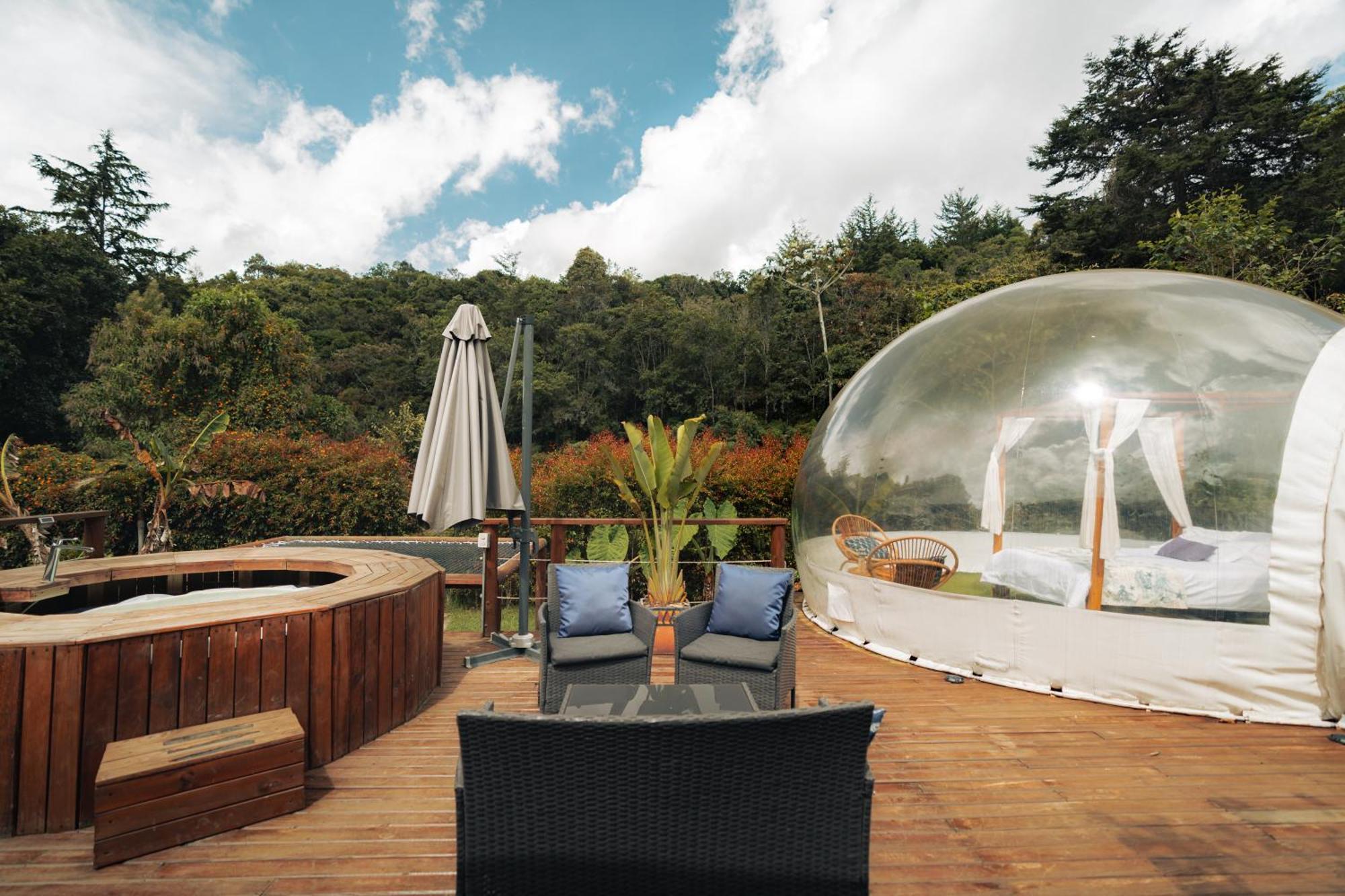 Bubblesky Glamping 15 Min From Medellin Hotel Rionegro Ngoại thất bức ảnh