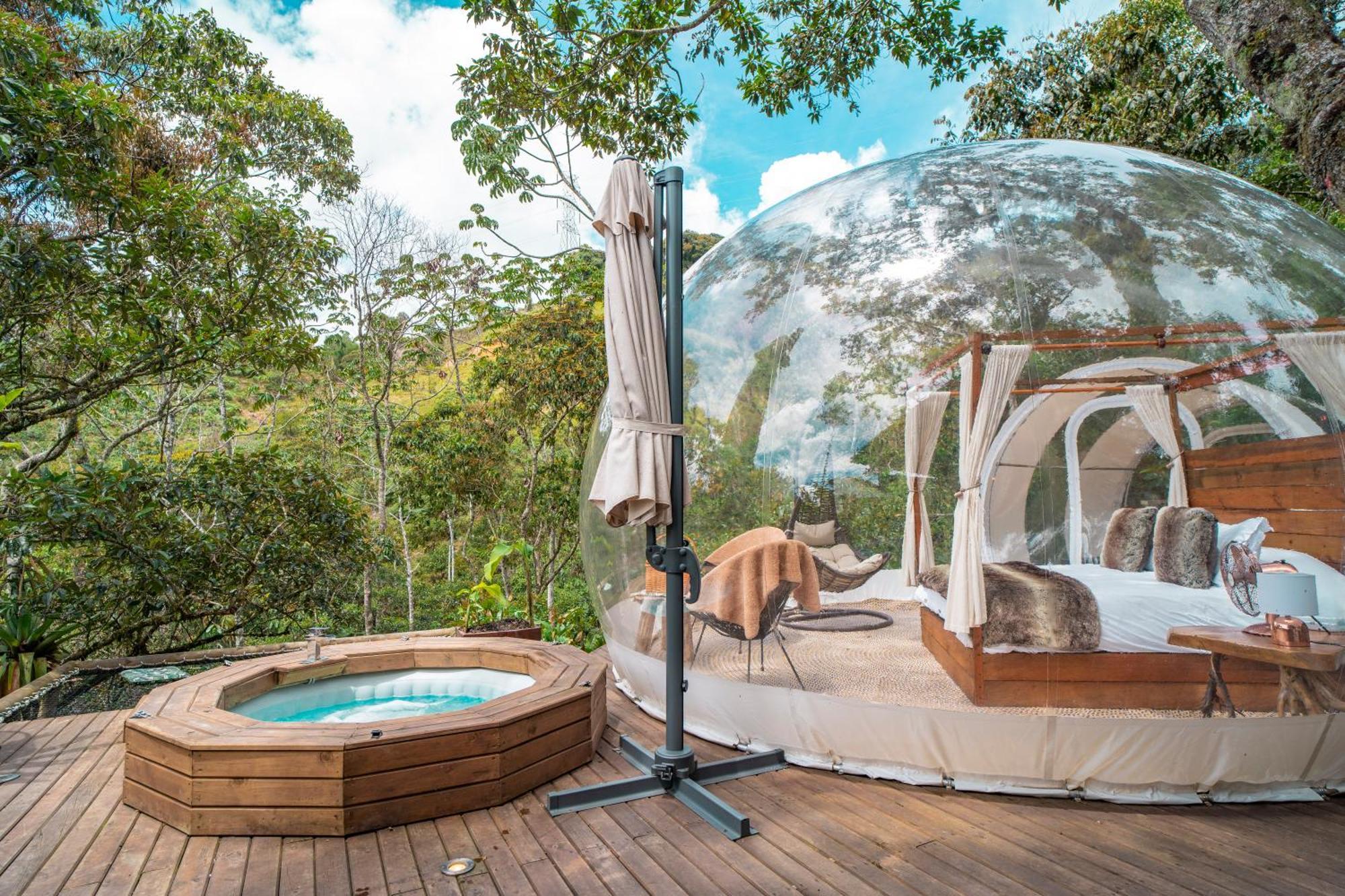 Bubblesky Glamping 15 Min From Medellin Hotel Rionegro Ngoại thất bức ảnh